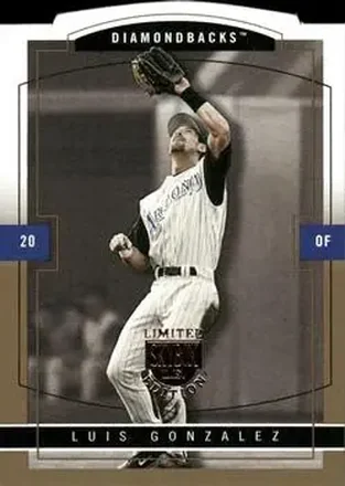 2004 SkyBox LE - Gold Proof #34 - Luis Gonzalez - Arizona Diamondbacks