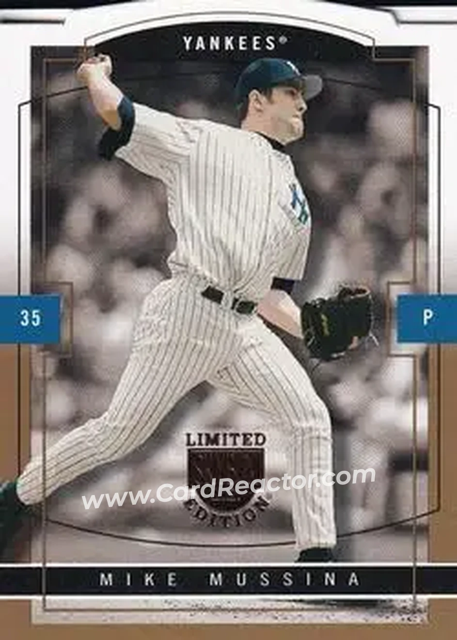 2004 SkyBox LE - Gold Proof #41 - Mike Mussina - New York Yankees - Front