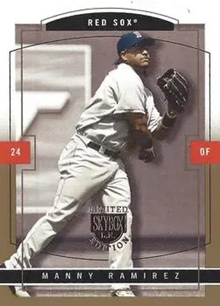 2004 SkyBox LE - Gold Proof #43 - Manny Ramirez - Boston Red Sox