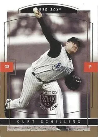 2004 SkyBox LE - Gold Proof #45 - Curt Schilling - Boston Red Sox
