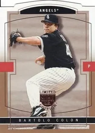 2004 SkyBox LE - Gold Proof #62 - Bartolo Colon - Anaheim Angels