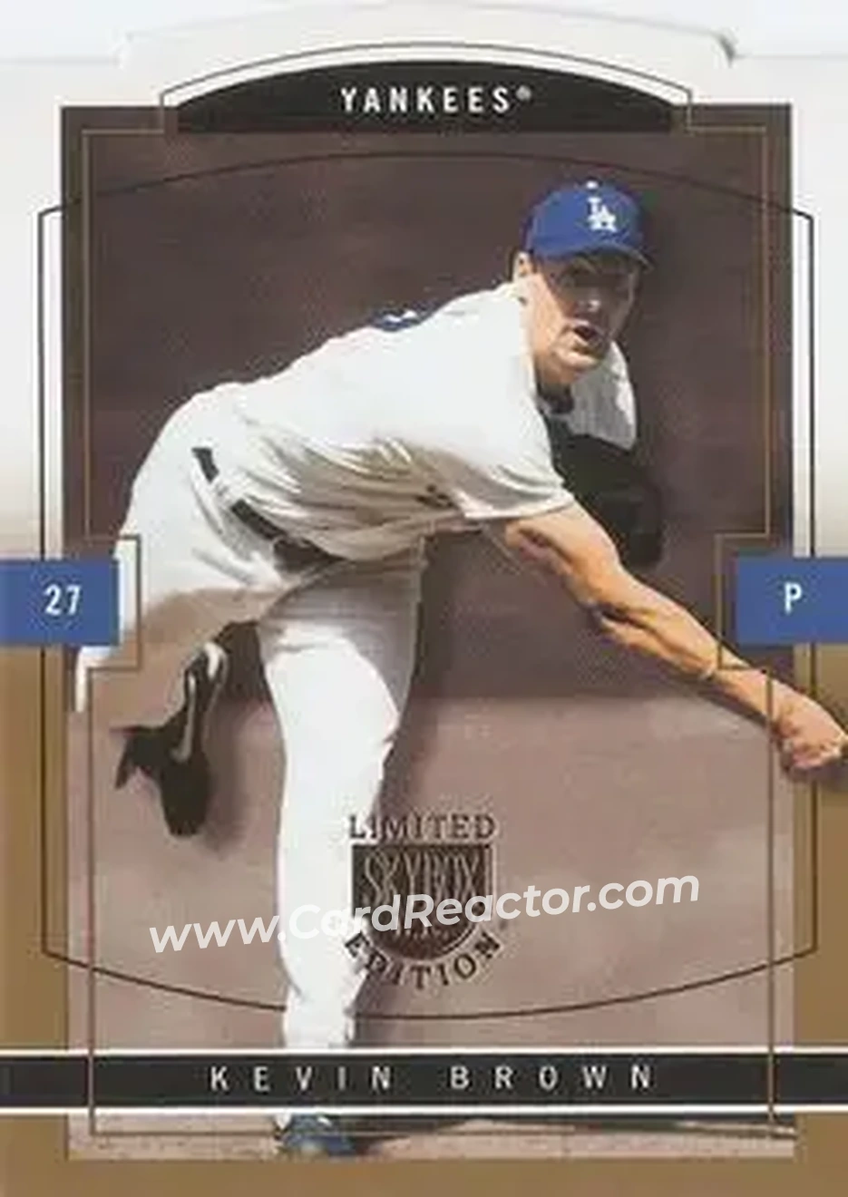 2004 SkyBox LE - Gold Proof #78 - Kevin Brown - New York Yankees - Front 2004 SkyBox LE - Gold Proof #78 - Kevin Brown - New York Yankees - Front