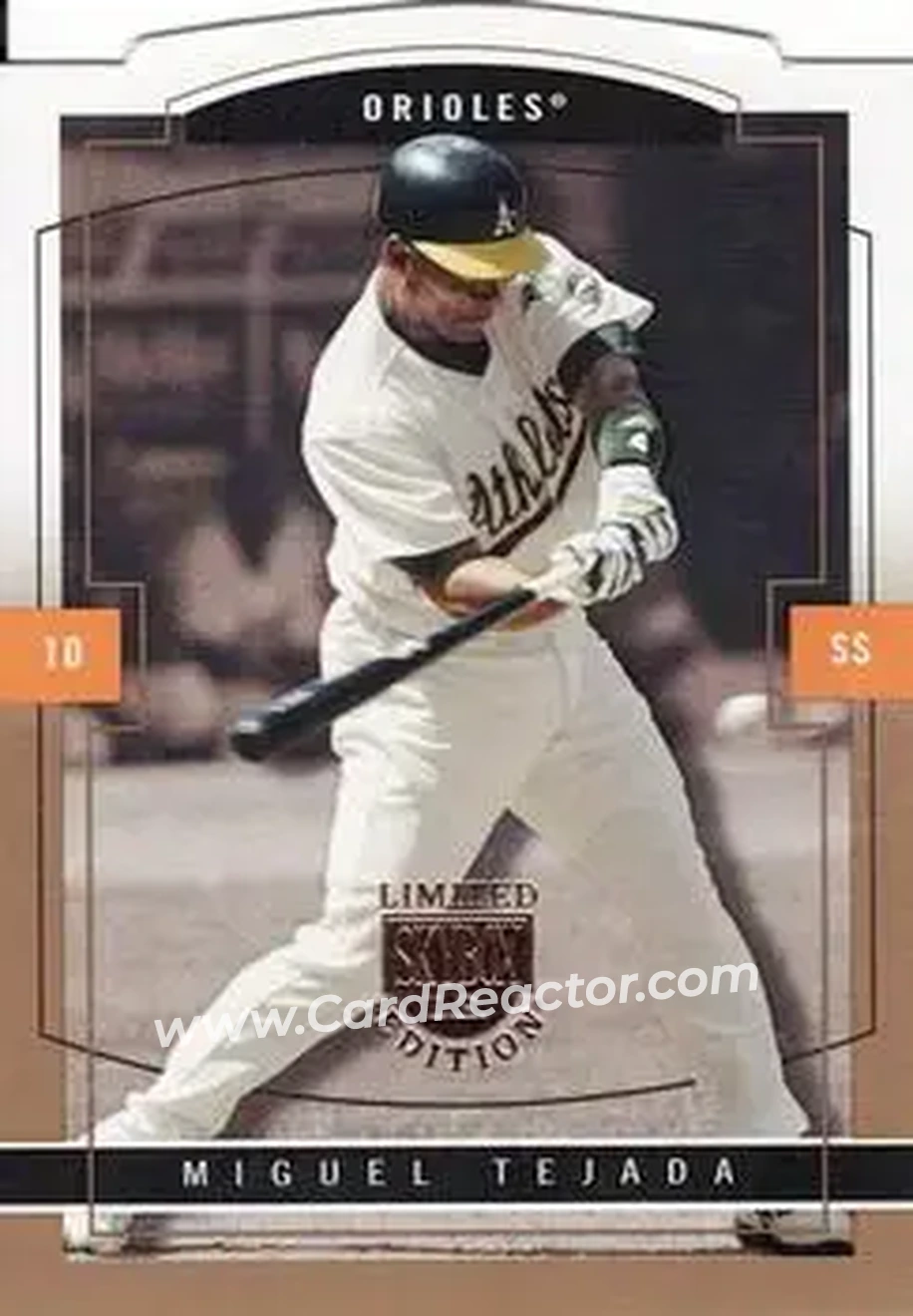 2004 SkyBox LE - Gold Proof #86 - Miguel Tejada - Baltimore Orioles - Front 2004 SkyBox LE - Gold Proof #86 - Miguel Tejada - Baltimore Orioles - Front
