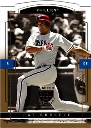2004 SkyBox LE - Gold Proof #92 - Pat Burrell - Philadelphia Phillies
