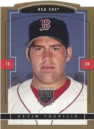 2004 SkyBox LE - Gold Proof #118 - Kevin Youkilis - Boston Red Sox