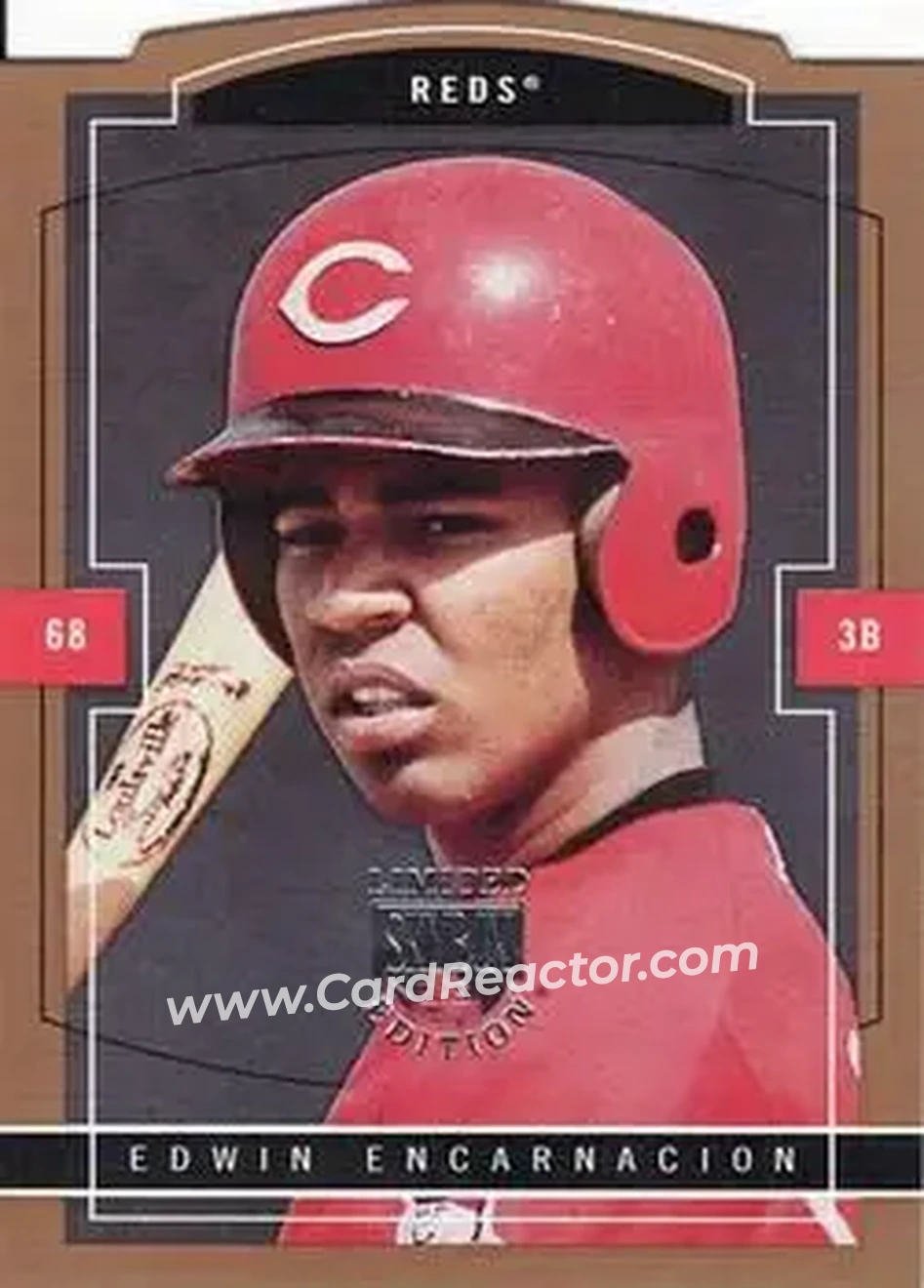 2004 SkyBox LE - Gold Proof #123 - Edwin Encarnacion - Cincinnati Reds - Front