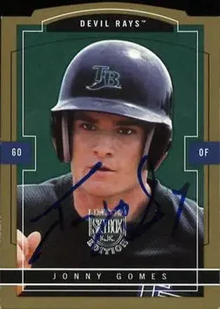 2004 SkyBox LE - Gold Proof #124 - Jonny Gomes - Tampa Bay Devil Rays