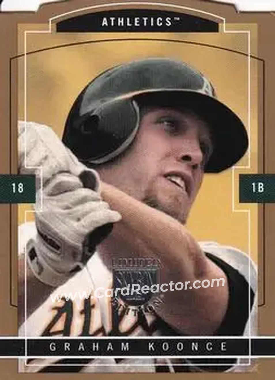 2004 SkyBox LE - Gold Proof #137 - Graham Koonce - Oakland Athletics - Front