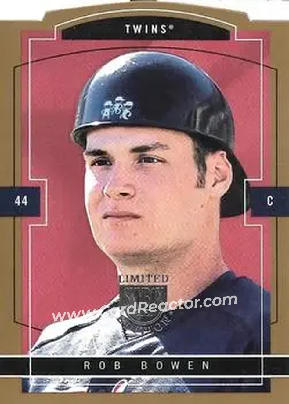 2004 SkyBox LE - Gold Proof #138 - Rob Bowen - Minnesota Twins - Front