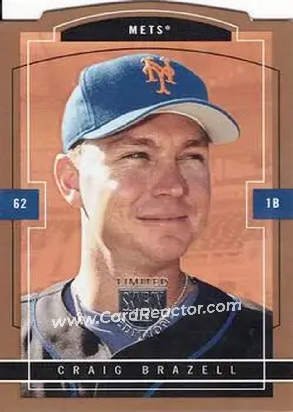 2004 SkyBox LE - Gold Proof #140 - Craig Brazell - New York Mets - Front