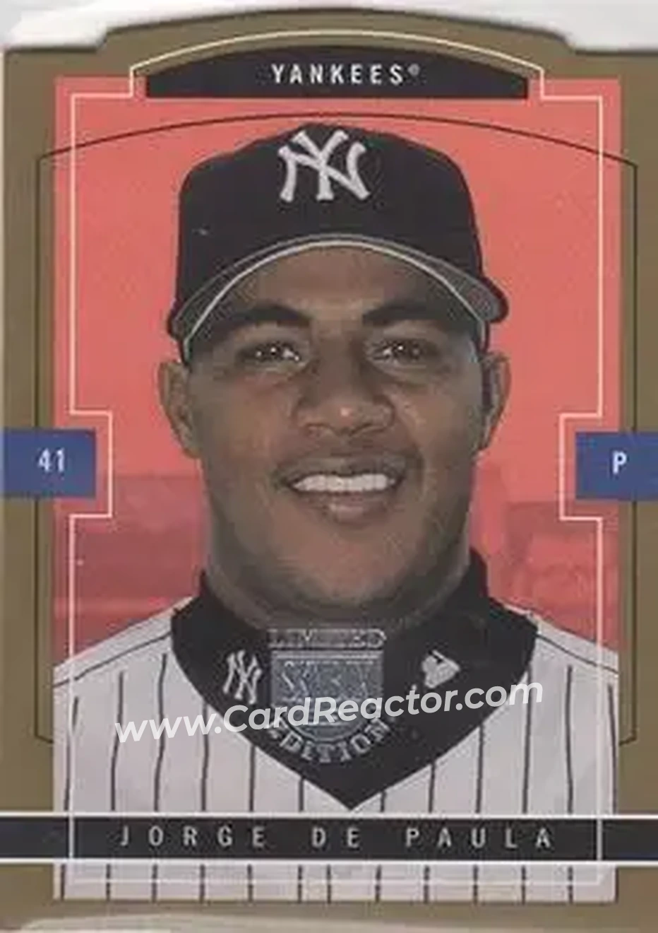 2004 SkyBox LE - Gold Proof #142 - Jorge DePaula - New York Yankees - Front