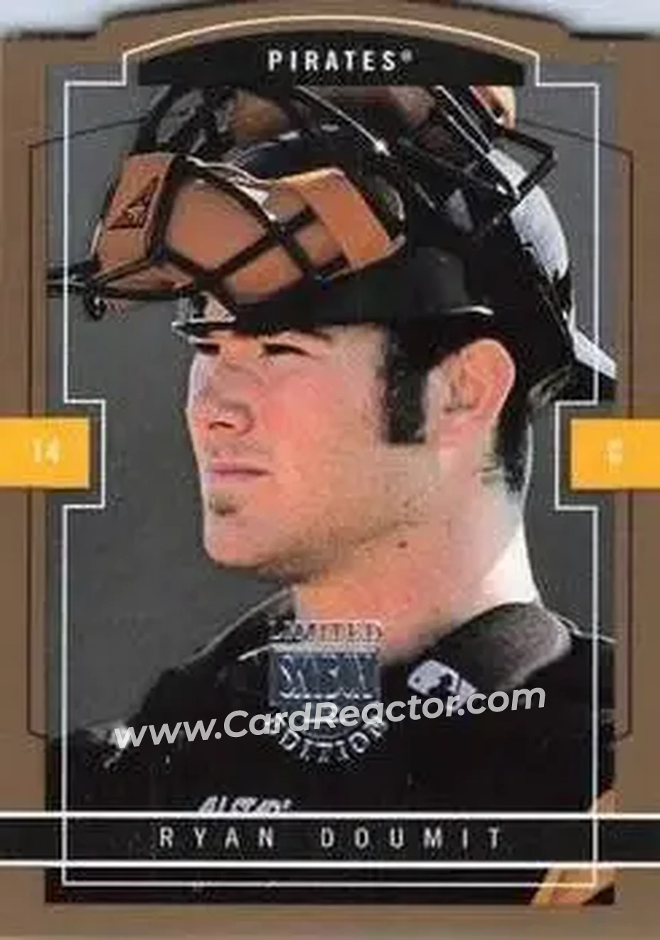 2004 SkyBox LE - Gold Proof #148 - Ryan Doumit - Pittsburgh Pirates - Front