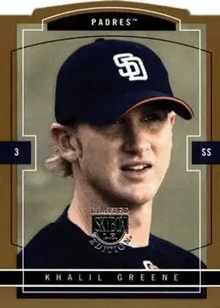 2004 SkyBox LE - Gold Proof #149 - Khalil Greene - San Diego Padres