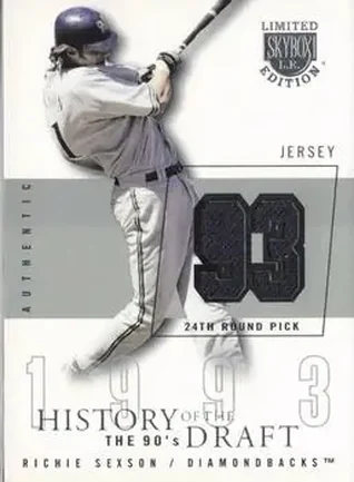 2004 SkyBox LE feature card