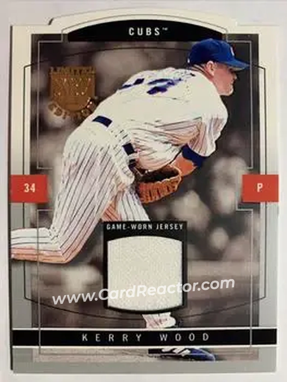 2004 SkyBox LE - Jersey Proof #12 - Kerry Wood - Chicago Cubs - Front