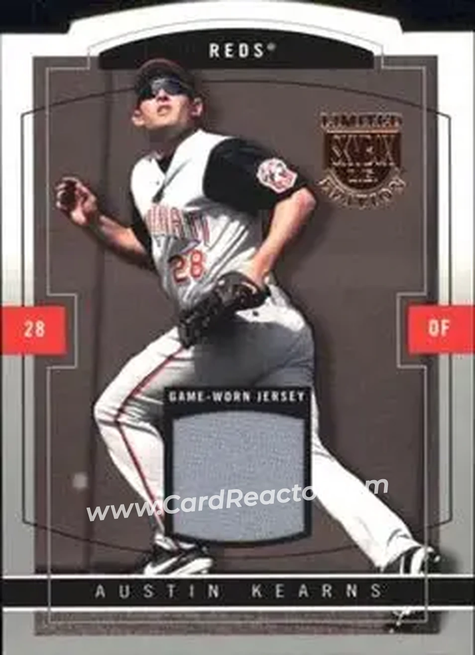 2004 SkyBox LE - Jersey Proof #16 - Austin Kearns - Cincinnati Reds - Front