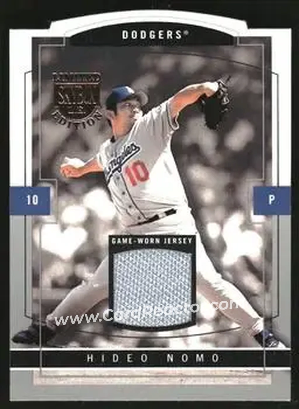 2004 SkyBox LE - Jersey Proof #27 - Hideo Nomo - Los Angeles Dodgers - Front