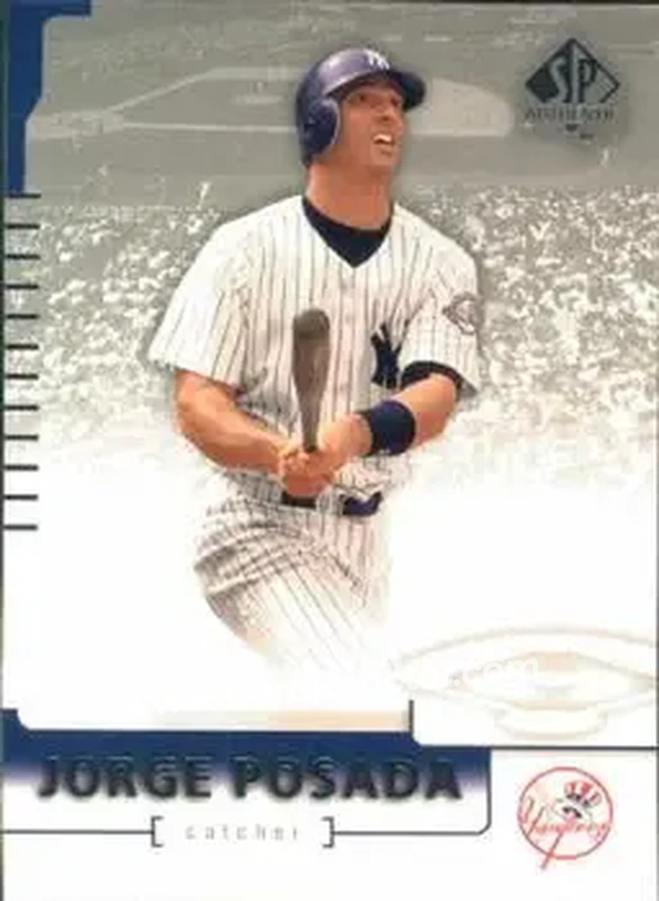 2004 SP Authentic #4 - Jorge Posada - New York Yankees - Front