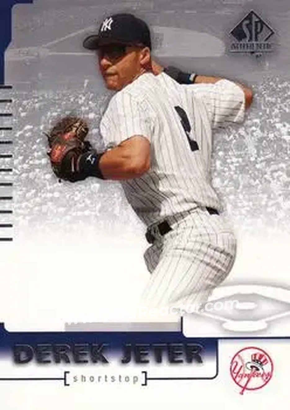2004 SP Authentic #5 - Derek Jeter - New York Yankees - Front