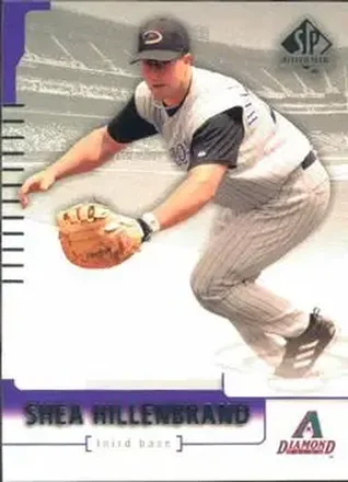 2004 SP Authentic #9 - Shea Hillenbrand - Arizona Diamondbacks