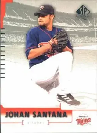 2004 SP Authentic #17 Johan Santana