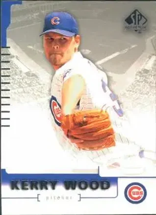 2004 SP Authentic #21 - Kerry Wood - Chicago Cubs