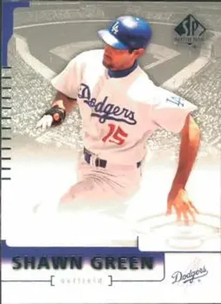 2004 SP Authentic #23 - Shawn Green - Los Angeles Dodgers