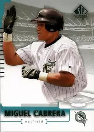 2004 SP Authentic #24 - Miguel Cabrera - Florida Marlins