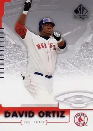 2004 SP Authentic #28 - David Ortiz - Boston Red Sox