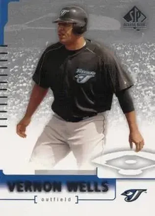 2004 SP Authentic #30 - Vernon Wells - Toronto Blue Jays