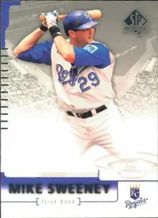2004 SP Authentic #35 - Mike Sweeney - Kansas City Royals