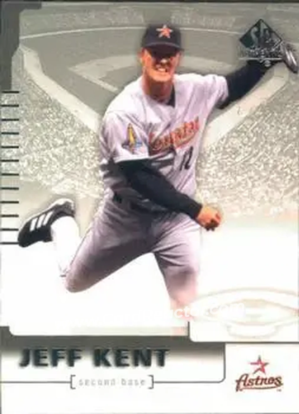 2004 SP Authentic #38 - Jeff Kent - Houston Astros - Front