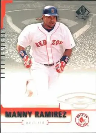 2004 SP Authentic #40 - Manny Ramirez - Boston Red Sox