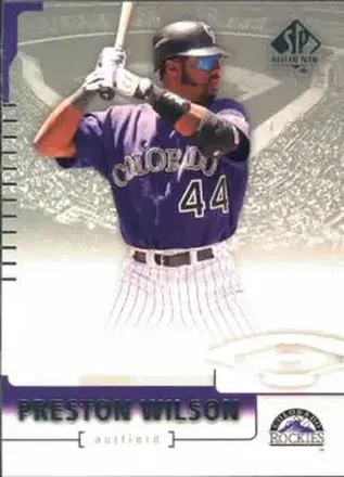 2004 SP Authentic #46 - Preston Wilson - Colorado Rockies