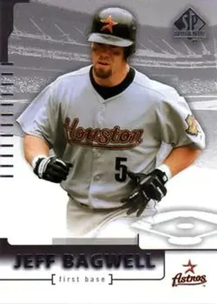 2004 SP Authentic #47 - Jeff Bagwell - Houston Astros