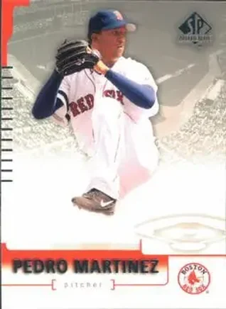 2004 SP Authentic #48 - Pedro Martinez - Boston Red Sox