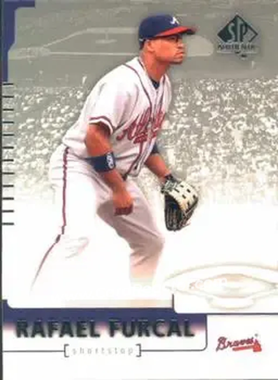 2004 SP Authentic #52 - Rafael Furcal - Atlanta Braves - Front