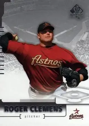 2004 SP Authentic #55 - Roger Clemens - Houston Astros