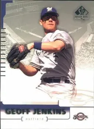2004 SP Authentic #56 - Geoff Jenkins - Milwaukee Brewers