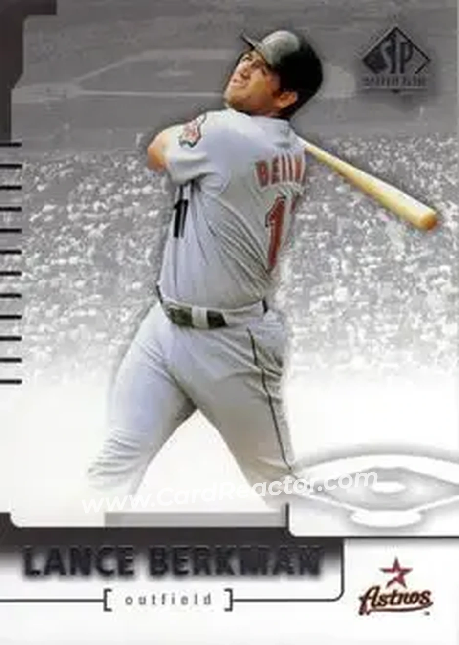 2004 SP Authentic #57 - Lance Berkman - Houston Astros - Front