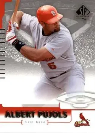 2004 SP Authentic #58 - Albert Pujols - St. Louis Cardinals