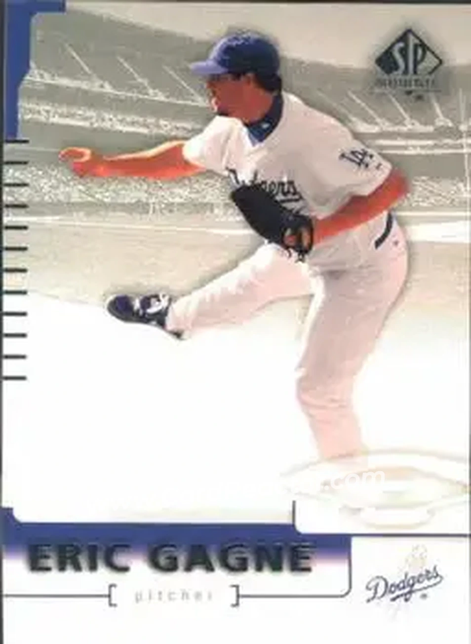 2004 SP Authentic #62 - Eric Gagne - Los Angeles Dodgers - Front