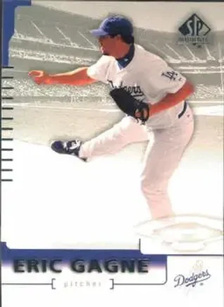2004 SP Authentic #62 - Eric Gagne - Los Angeles Dodgers