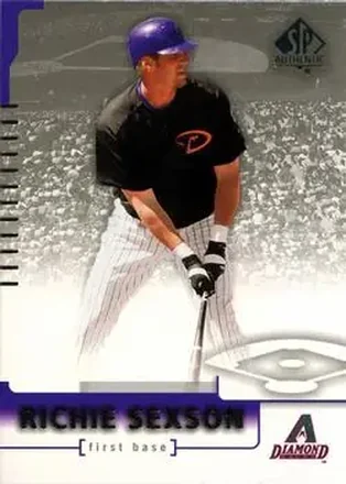 2004 SP Authentic #63 - Richie Sexson - Arizona Diamondbacks