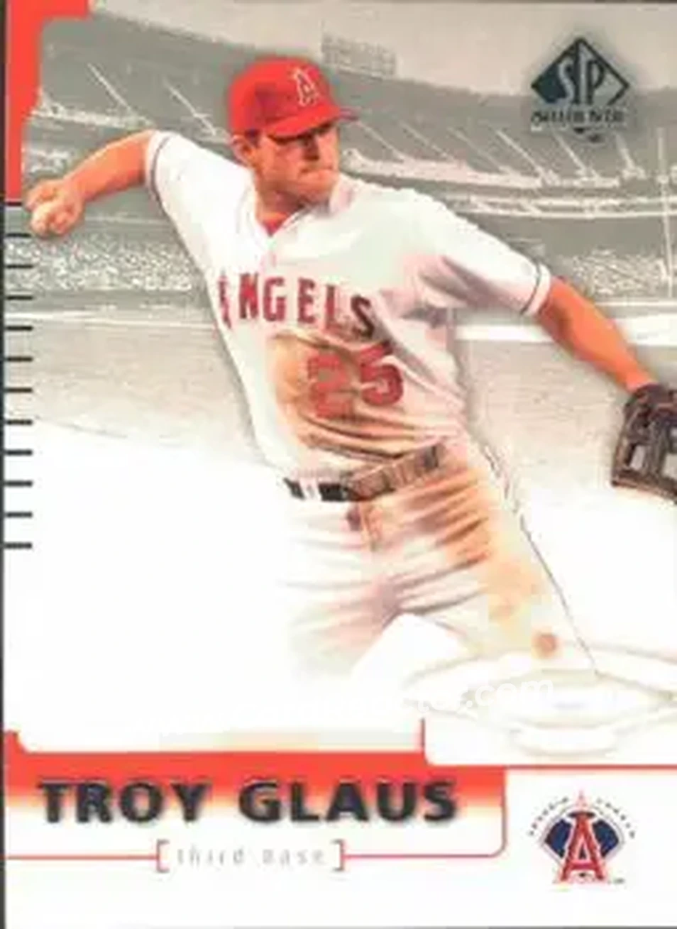 2004 SP Authentic #68 - Troy Glaus - Anaheim Angels - Front
