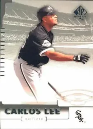 2004 SP Authentic #69 - Carlos Lee - Chicago White Sox