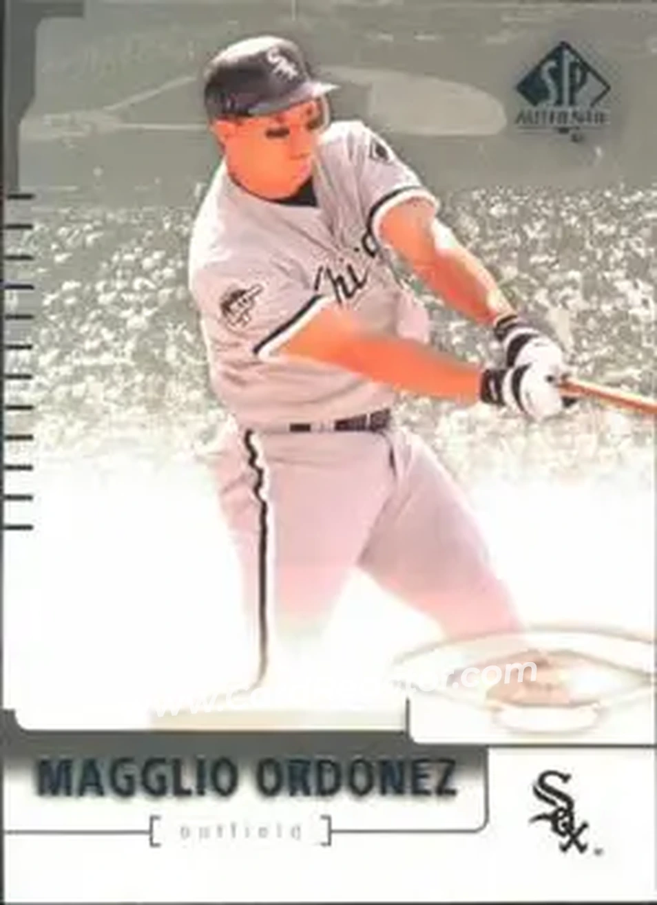 2004 SP Authentic #71 - Magglio Ordonez - Chicago White Sox - Front 2004 SP Authentic #71 - Magglio Ordonez - Chicago White Sox - Front