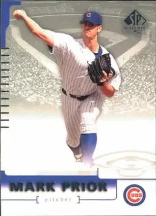 2004 SP Authentic #76 - Mark Prior - Chicago Cubs