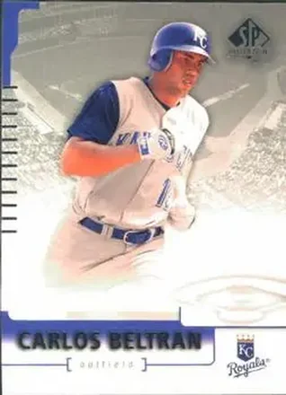 2004 SP Authentic #77 - Carlos Beltran - Kansas City Royals