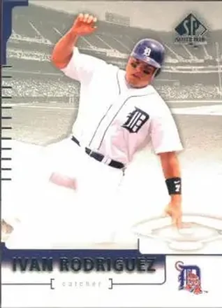 2004 SP Authentic #78 - Ivan Rodriguez - Detroit Tigers